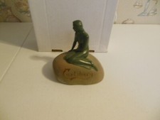 VINTAGE CARLSBERG LAGER MERMAID ON ROCK ADVERTISING BACK BAR FIGURE 1930s