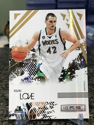 2009-10 Rookies & Stars #56 Kevin Love 2nd Year Gold Holofoil Refractor SP /250!