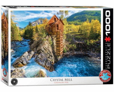 CRYSTAL MILL - COLORADO USA - Eurographics 6000-5473 - 1000 Pcs.