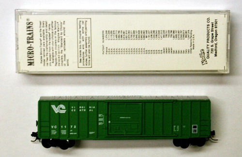MTL Micro-Trains 25360 Virginia Central VC 1172 50 pies vagón de una sola puerta NPT | Zustand: New