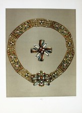 Juwelier Gold-Schmied Schmuck Kette Colliers Brosche Perle Rubin Smaragd Diamant
