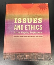 Issues and Ethics in the Helping Professions 9thEdition Corey Callanan Hardcover