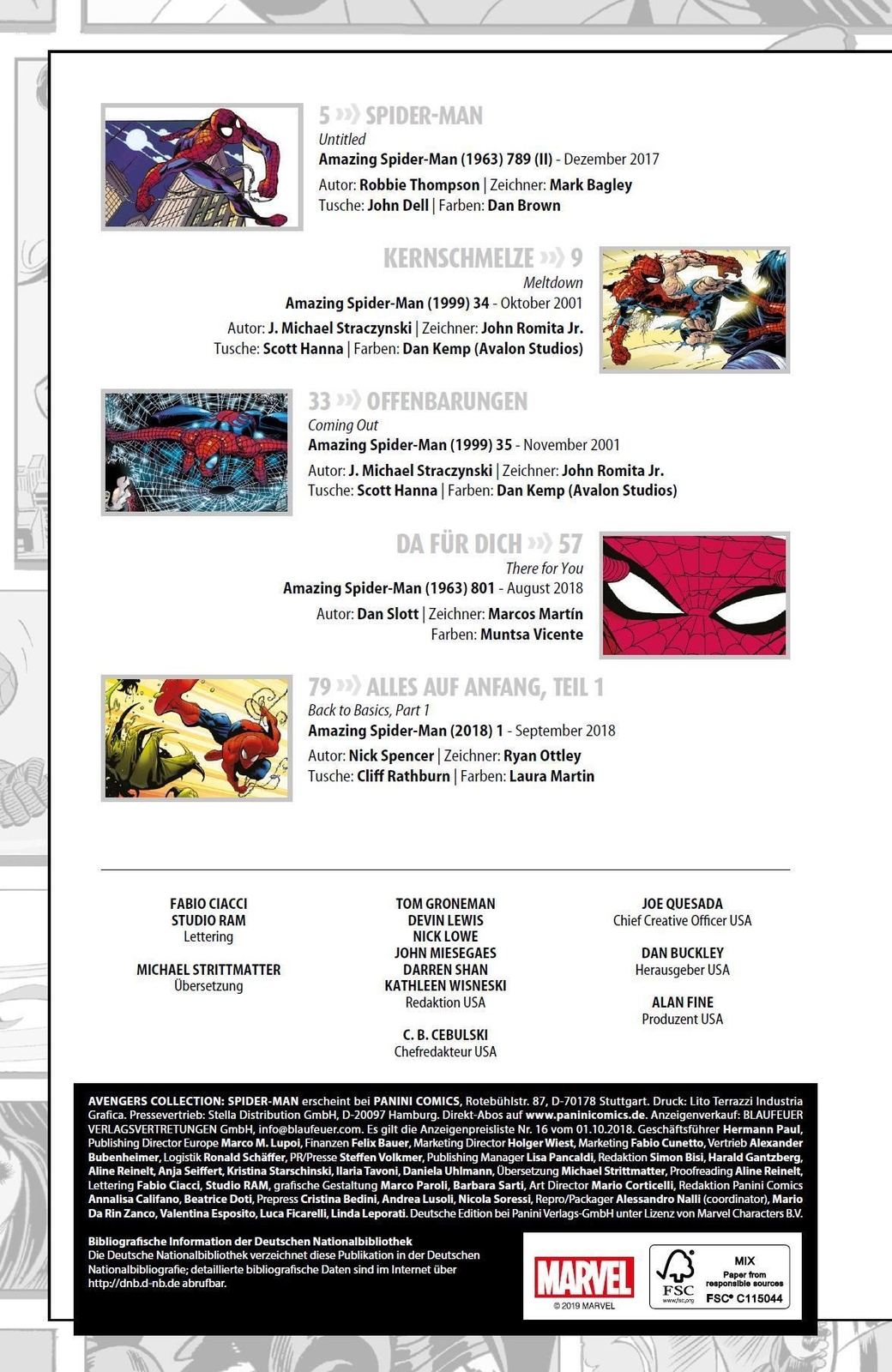 Thumbnail - Avengers Collection: Spider-man | Robbie Thompson (u. A.) | Buch | 124