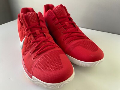 Men's Size 13 Nike Kyrie 3 University Red 2017 852395 601 | eBay