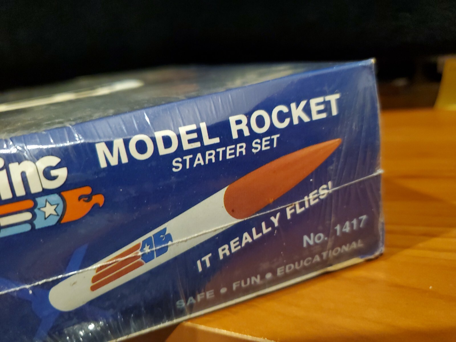 Vintage early 80s ESTES MODEL ROCKET SCREAMING EAGLE UNUSED NEW ...