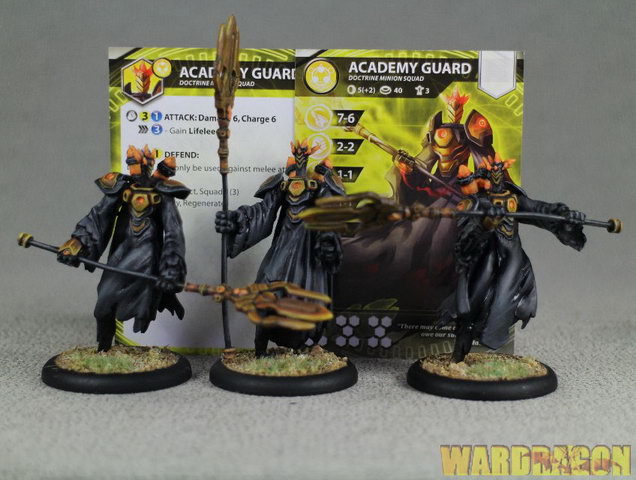 Relic Knights WDS painted Doctrine Minions Academy Guard z11 Relic Knights WDS painted Doctrine Minions Academy Guard z11