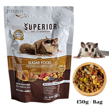 Sugar Glider Food Pellets Superior Pets Insectivore Mixed Fruit Protein Vitamin