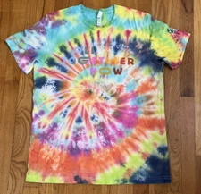 Starbucks Tie Dye Lady Gaga Pride T Shirt LGBTQ Size Large