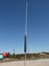 VINTAGE HUSTLER HQ-27 BLACK CENTER LOADED CB ANTENNA 55 INCHES LONG