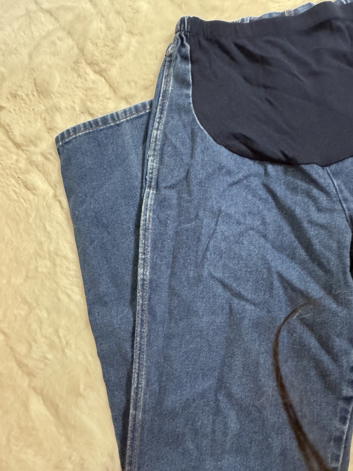 Rare Vintage Wrangler Maternity Bootcut Jeans Size 9/10 image 2