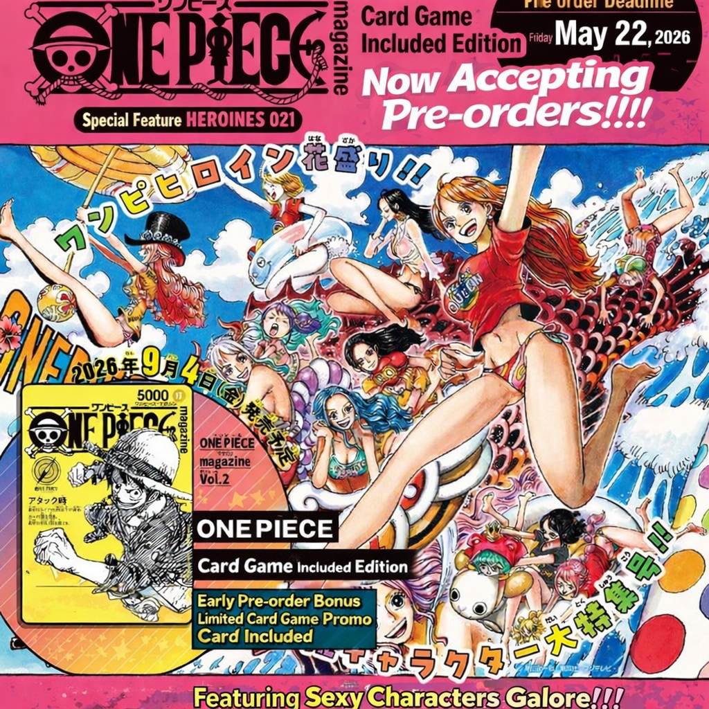 Pre-orders !!! ONE PIECE Magazine Vol.21 Promo Card Shonen Jump