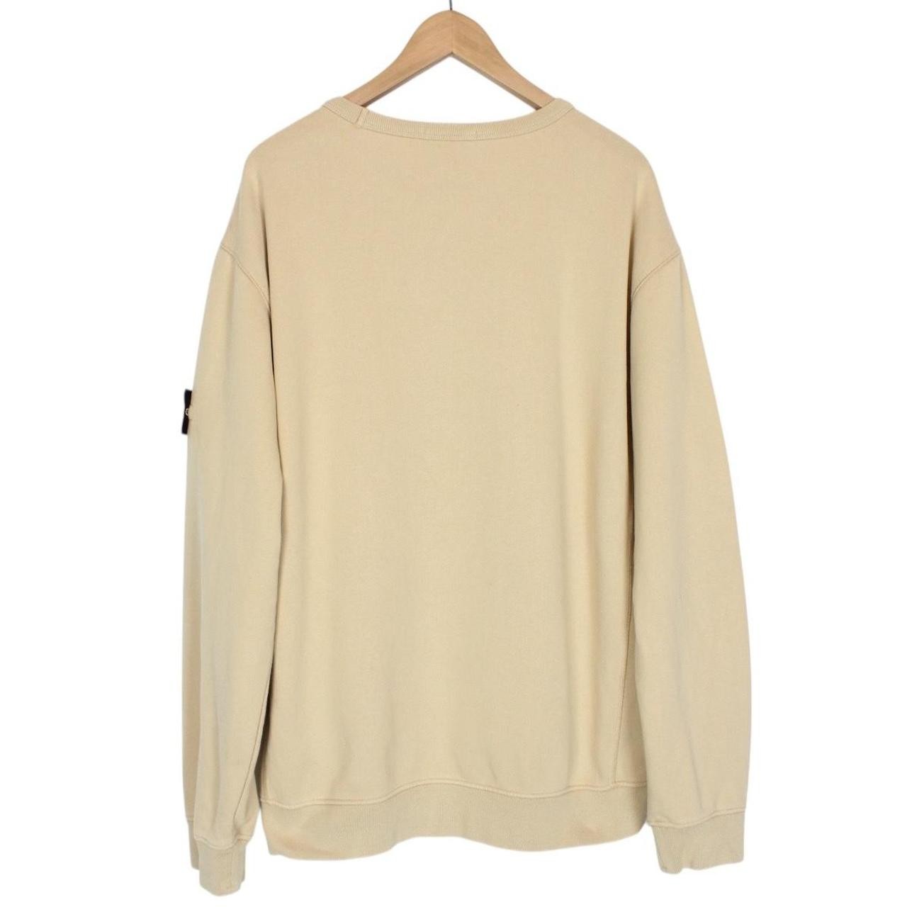 Stone Island AW 2019 Beige Cotton Sweatshirt Jumper thumbnail 2