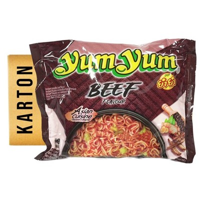 30x60g Yum Yum Instantnudel Rind Geschmack Instant Nudelsuppe Yum Yum Beef Flavo