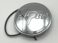 1946 1947 1948 Gm Buick Super Bumper Emblem Oem Chrome 2.4 Circle Good Surface 1946 1947 1948 Gm Buick Super Bumper Emblem Oem Chrome 2.4 Circle Good Surface