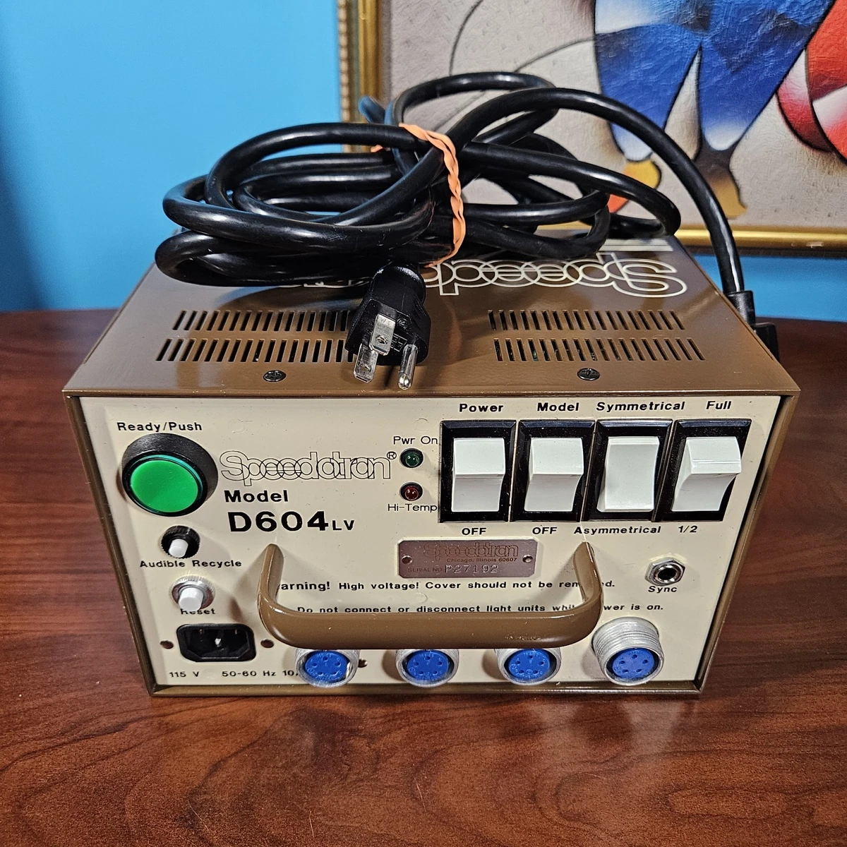 Speedotron Flash Heads & Power Supplies with 4 Flash Heads/Units