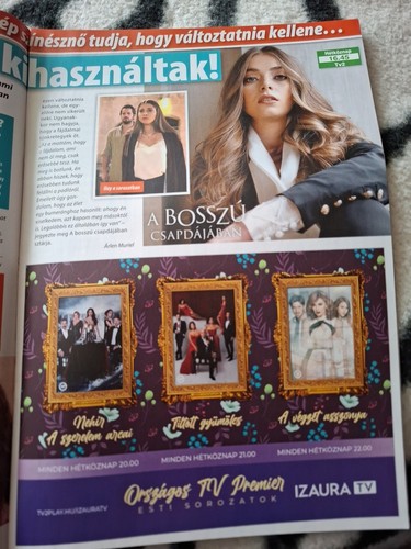 Furkan Andic,Kerem Bursin,Hande Ercel, Sandra Oh,Asli Enver,Hungarian magazine - Afbeelding 4 van 20