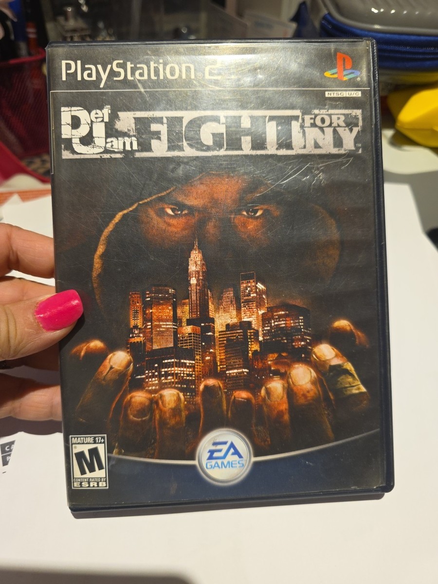 Def Jam: Fight for NY, complete black label (PlayStation 2, 2004