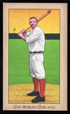 CAP ANSON -HELMAR Art BIG LEAGUE BREW Series- CHICAGO WHITE STOCKINGS