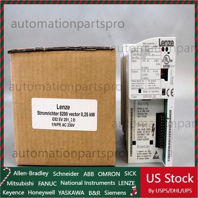 1PC E82EV251_2B NEW LENZE Inverter 8200 vector E82EV251K2B E82EV251-2B