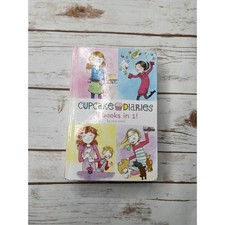 Cupcake Diaries 4 Books in 1 Hardcover Coco Simon Katie Mia Emma Alexis Stories