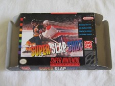 Super Slap Shot (SNES) Super Nintendo Box Only Virgin 1993 RARE #2
