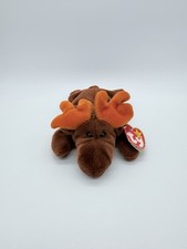 TY Beanie Baby Chocolate The Moose Stuffed Animal Plush Toy 1993