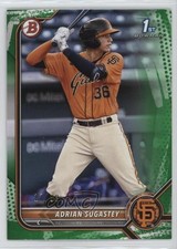 2022 Bowman Prospects Green Pattern Border 17/99 Adrian Sugastey #BP-19 1g2e