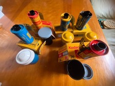 kodak a set of 5 rare 35mm film/exp