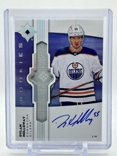 2023-24 Upper Deck Ultimate Hockey DYLAN HOLLOWAY Rookies Auto Oilers RC