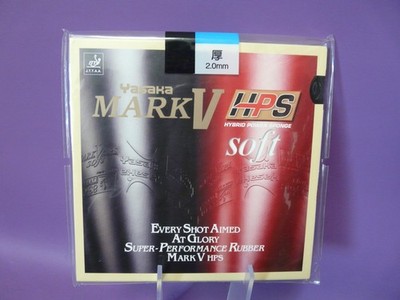Yasaka Mark V HPS SOFT black in 2.0 mm table tennis flooring table tennis flooring NEW