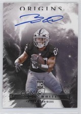 2022 Panini Origins Rookie Auto Zamir White #RAU-ZWH Auto 17wa