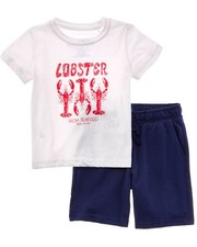 Freestyle 2Pc Lobster T-Shirt Short Set