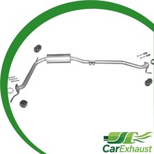 Mittelschalldämpfer für HONDA CIVIC VIII 1.4 83/86 PS Fließheck 06-10