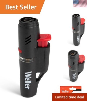 Versatile Mini Butane Torch with Piezo Ignition - Perfect for DIY Projects