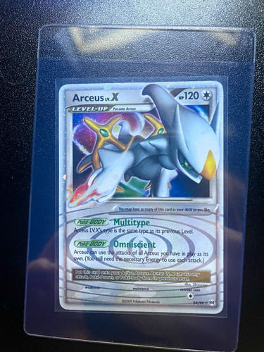 Arceus LV.X 94/99 Holo Ultra Rare Arceus LP Pokemon Card