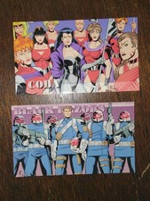 WILDCATS ANIMATED 1995 WILDSTORM BOX TOPPER INSERT CARDS OS-2, OS-5 