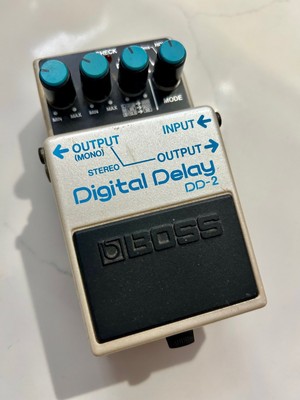 Vintage Boss DD-2 Digital delay Long chip MIJ