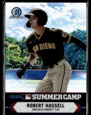 2021 Bowman Chrome #SC-9 Robert Hassell 2020 Summer Camp Baseball Card 0203C