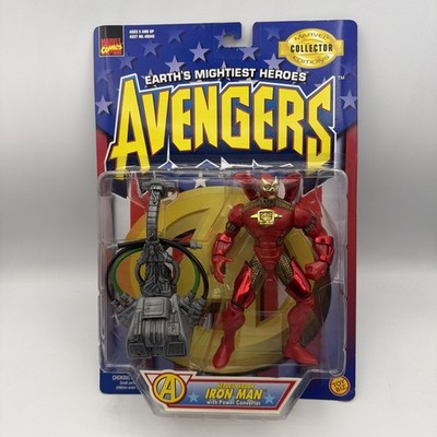 Iron Man Marvel Avengers Toy Biz Action Figure Earth s Mightiest Heroes 1997 NIB