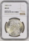 1883 O Morgan Silver Dollar NGC MS-63