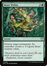 Beast WithinCommander: Secrets of StrixhavenMagicEN