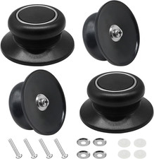 4 PCS Pot Lid Top Replacement Knob Universal Pot Lid Knob Handle, Heat Resistant