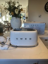 Smeg TSF02CRUK 4 Slice Toaster White