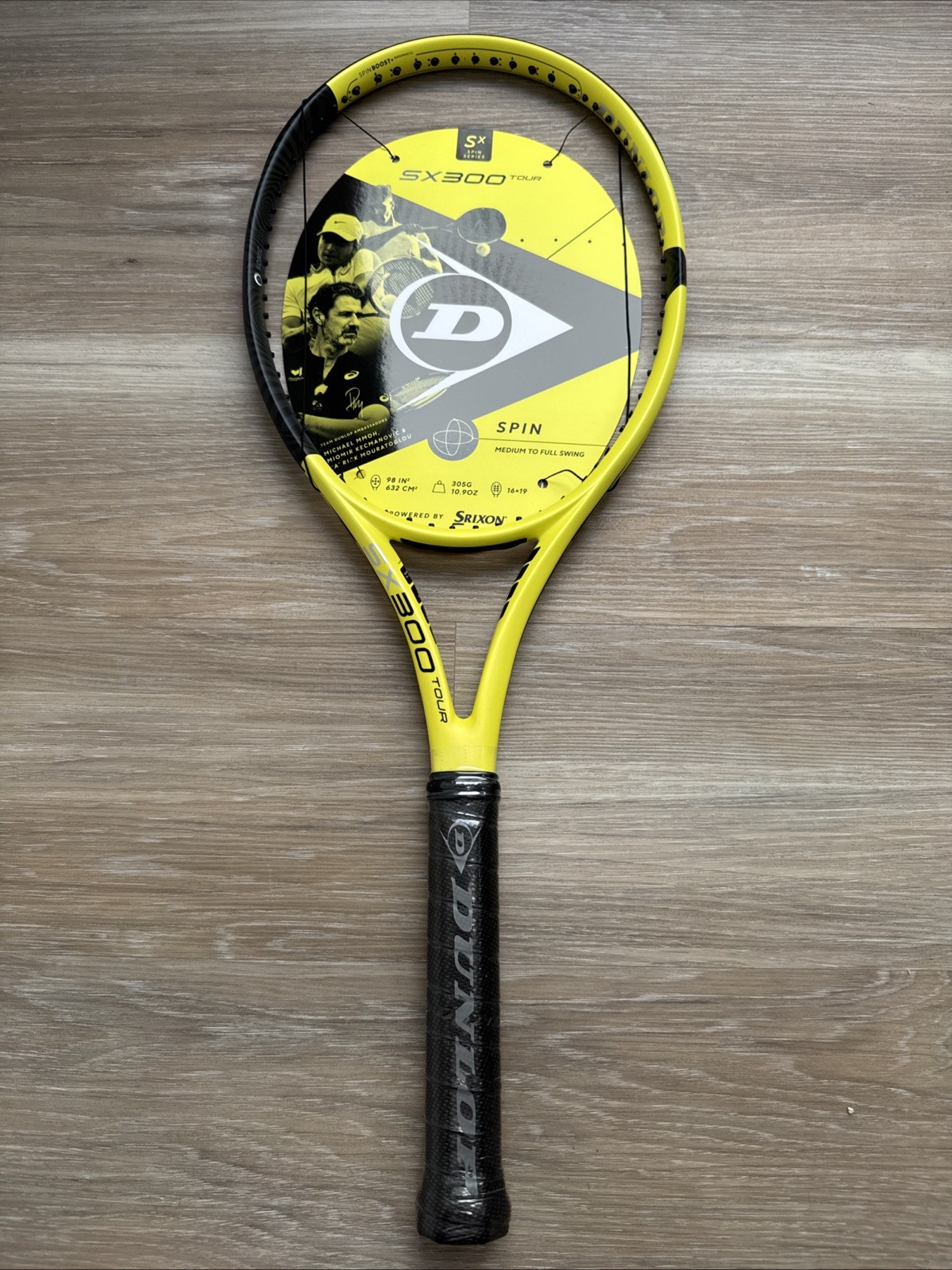 New Dunlop SX300 Tour Grip 4 3/8&rdquo; (Grip Size 3) Tennis Rac
