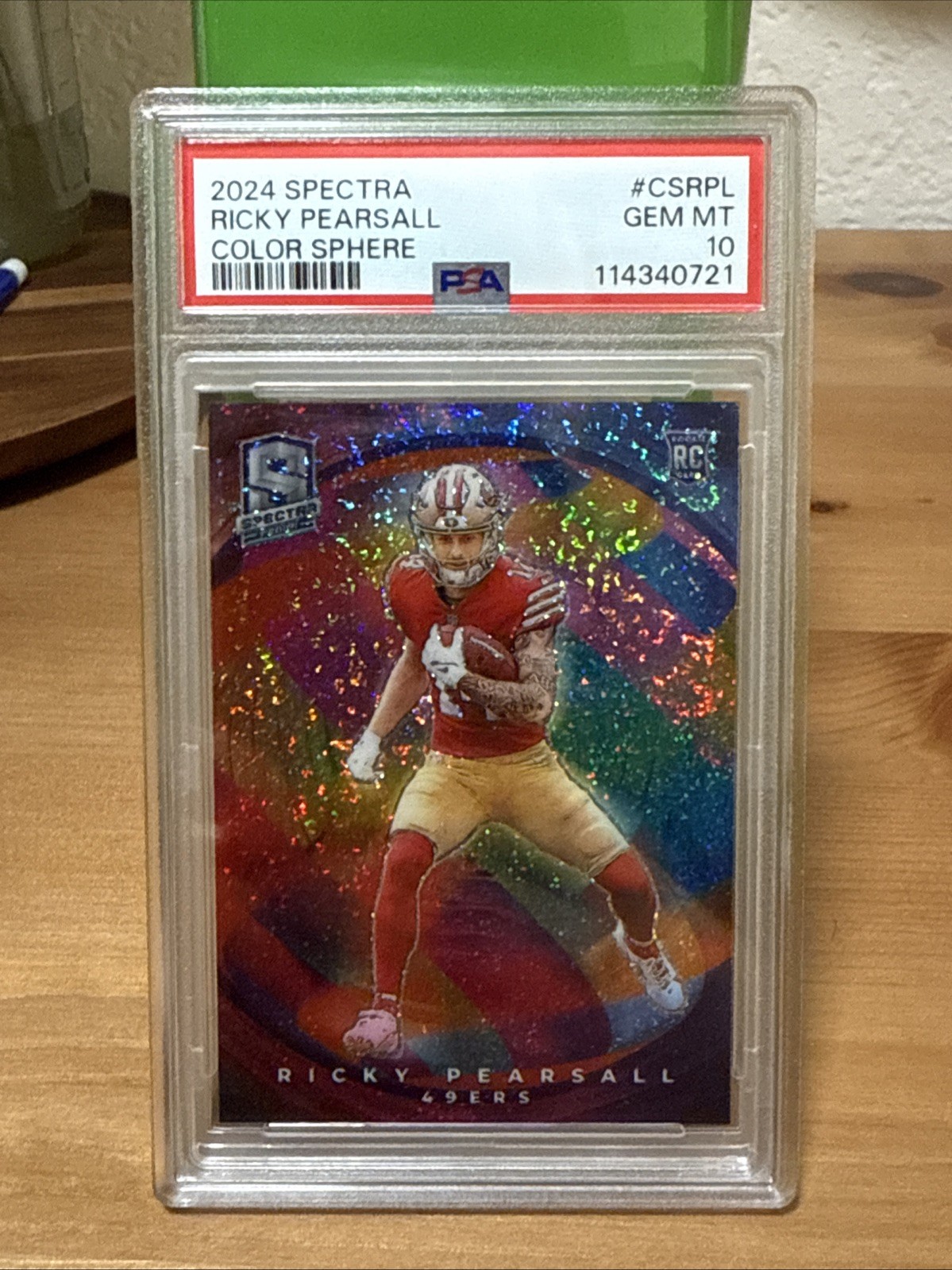 2024 Panini Spectra - Color Sphere Ricky Pearsall #CS-25 (RC)