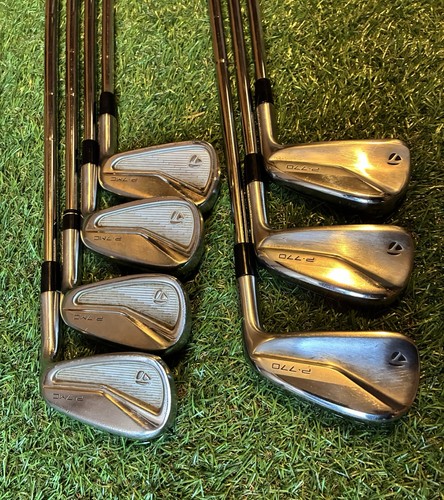 Set De Fers TaylorMade P770 Phantom Noir 4-PW, Dynamic Gold S300, Shaft Acier Stiff, Neuf