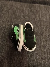 Toddler Vans Slime GLOW In The Dark Adjustable Strap Sneakers
