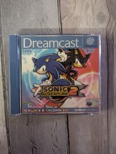 Sonic Adventure 2 Sega Dreamcast 2001 European Version With Disk & Manual
