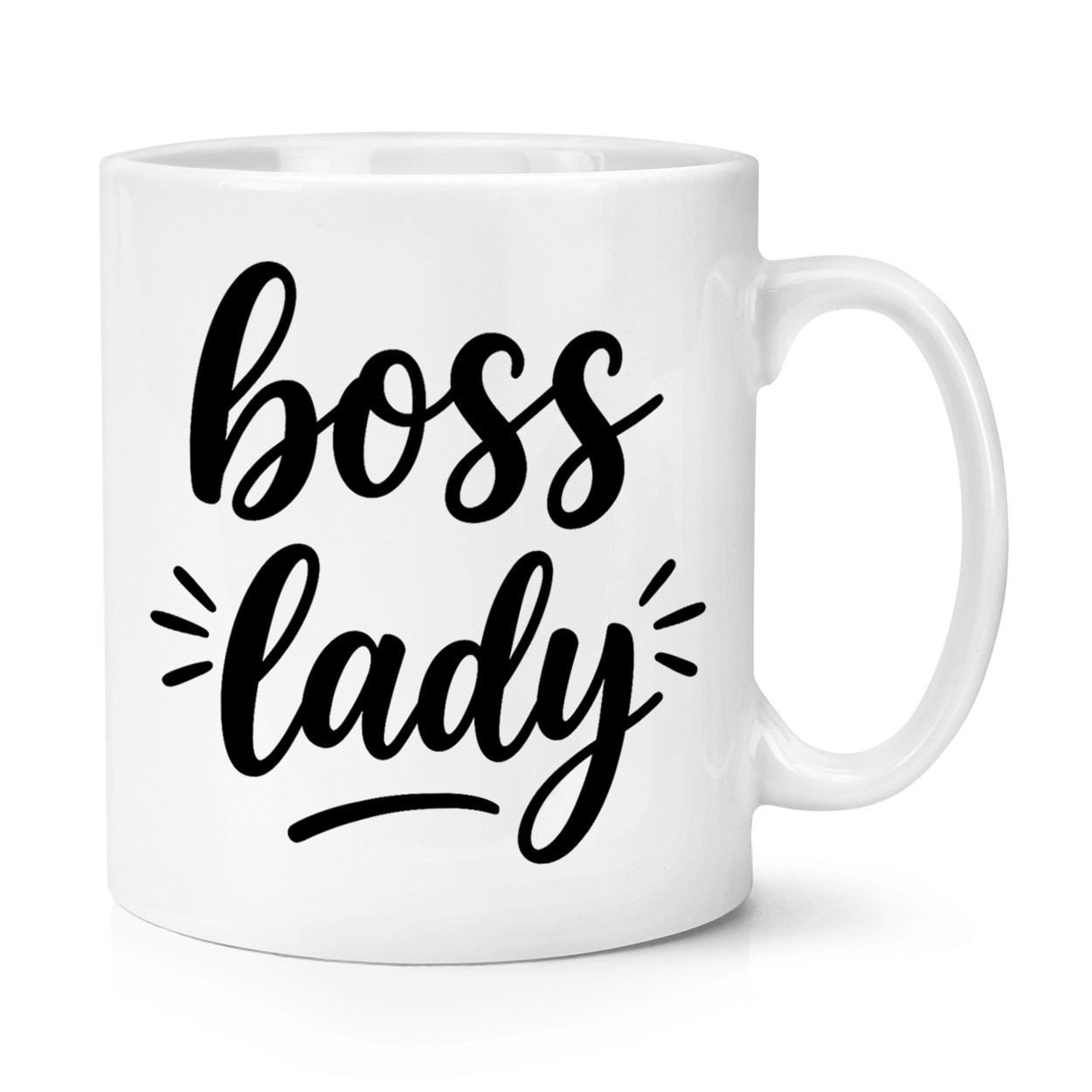 Boss Lady 10oz Mug Cup Lady Mum Mothers Day Best Crown Daughter Director