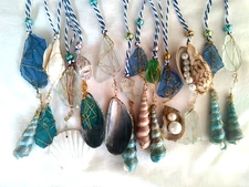 12 lot Coastal  Beach Christmas Holiday Tree Ornaments Ornament  Holiday Decor